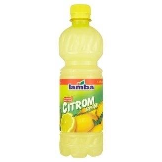 Lamba citrónový nápoj z koncentrátu 40% 0,5l 